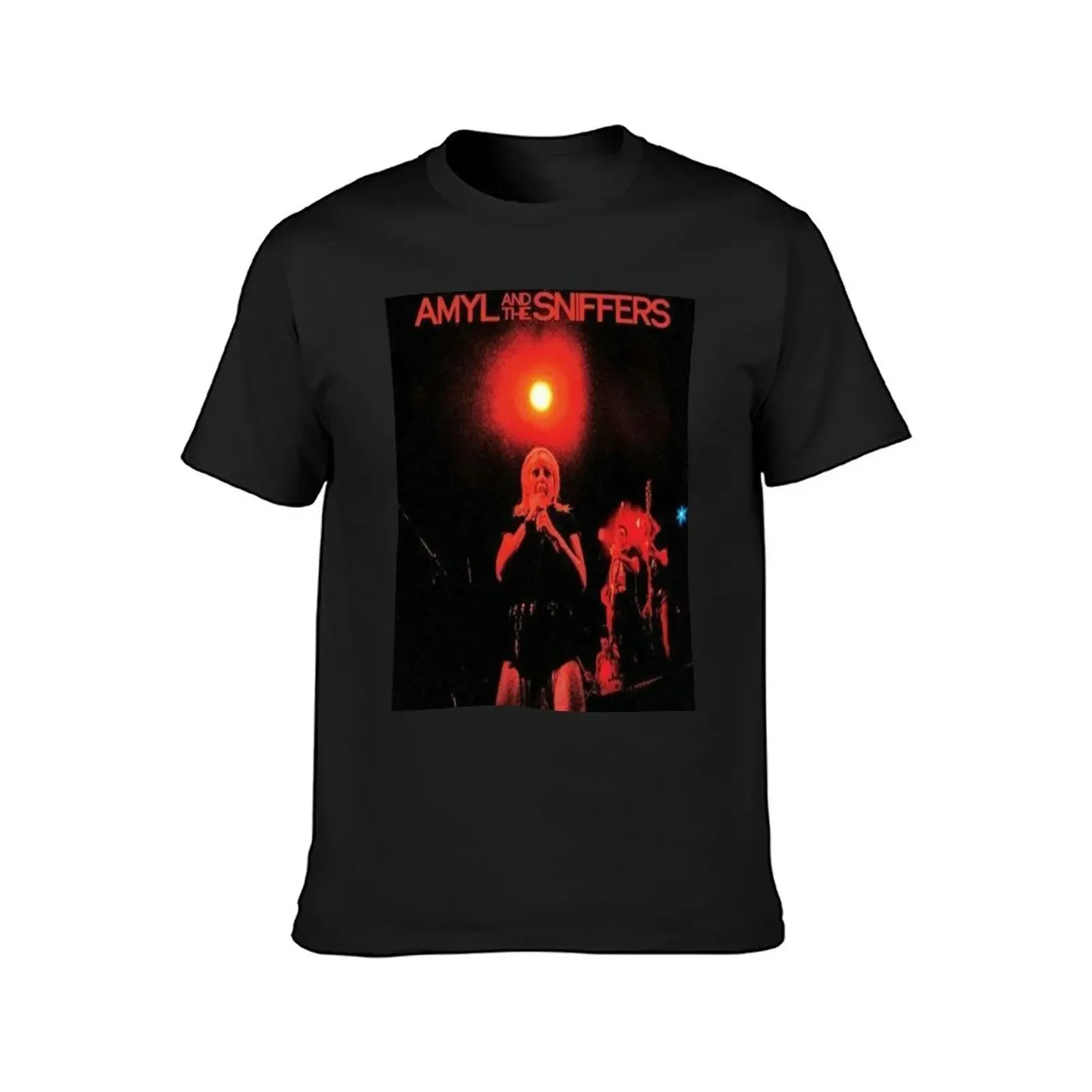 Amyl and the sniffers T-Shirt tops boys whites black t-shirts for men