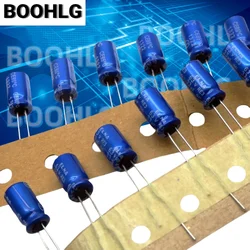 20PCS original 33UF 63V fever capacitor 63V 33UF 6X11 RE3 blue robe audio