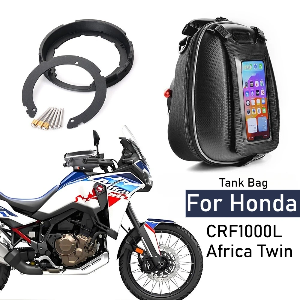 Tank Bag For Honda CRF1000L Africa Twin Adventure Sports XL 750 Transalp Luggage Waterproof Carrie Top Case Quick Lock Fuel