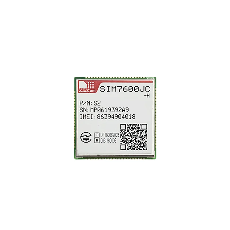 

SIMCom SIM7600JC-H LTE CAT4 Module GSM/GPRS/EDGE 4G IoT Module 150Mbps for Downlink 50Mbps