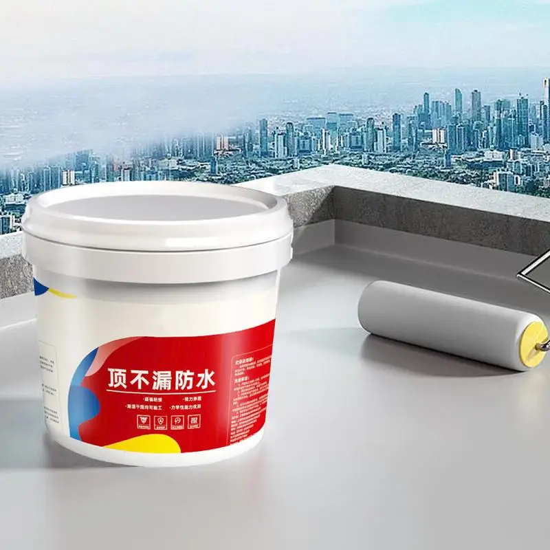 Liquid Waterproof Coating Water-based Waterproof Adhesive For Seal Patch Household Adhesive For Tile Gaps Floor Seams Shower