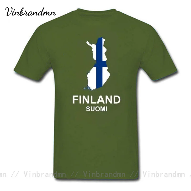 Finland Finnish Finn FIN Helsinki mens t shirt new Tops Short sleeve clothes sweatshirt national team country summer Fashion Tee