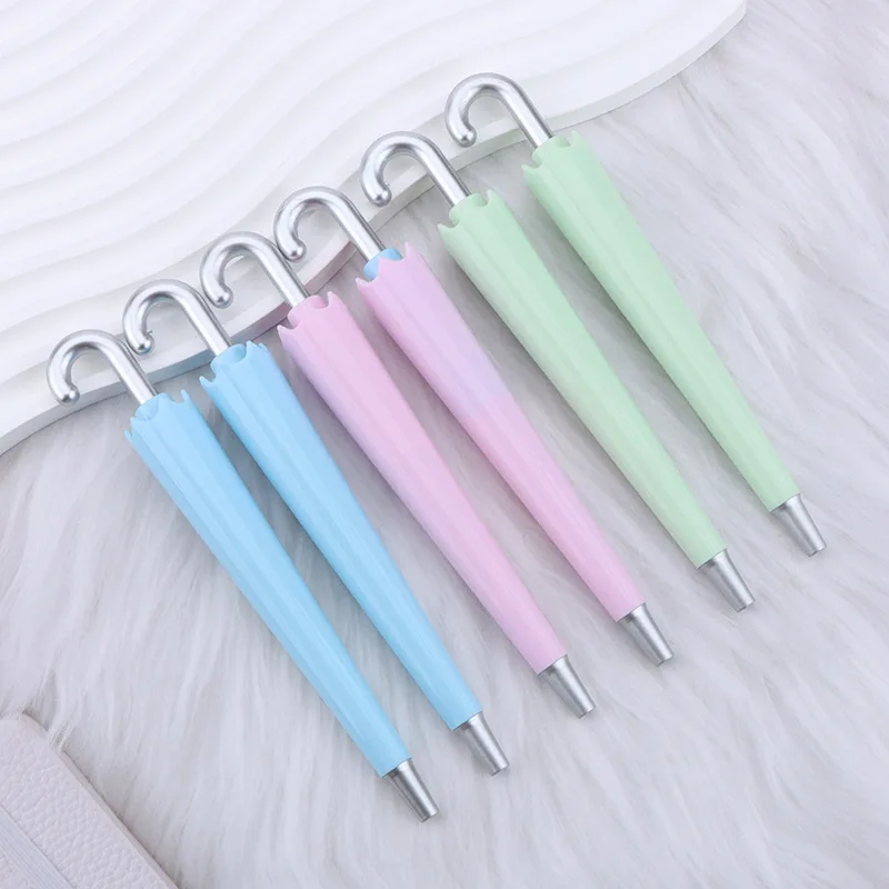 Color umbrella shape ballpoint pen small fresh umbrella pen student cute and interesting