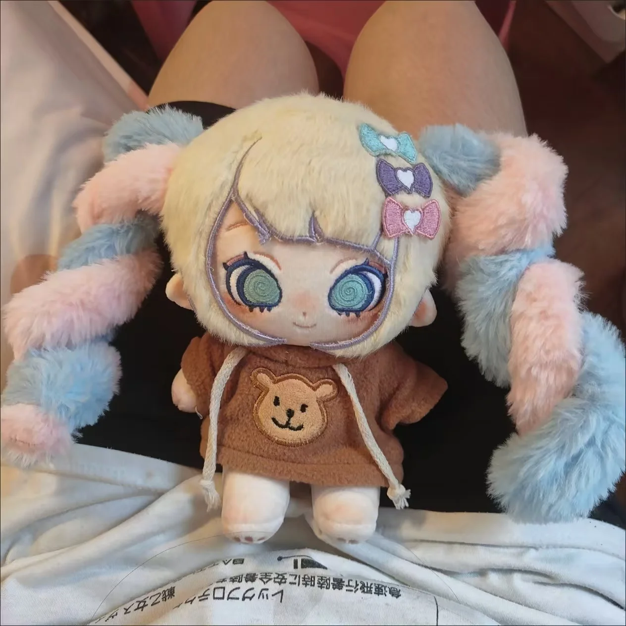 كانجيل Kawaii فتاة 20 سنتيمتر أفخم محشوة القطن دمية لعبة المحتاجة فتاة جرعة زائدة عارية الجسم فستان Upcotton دمية دمى هدايا عيد الميلاد