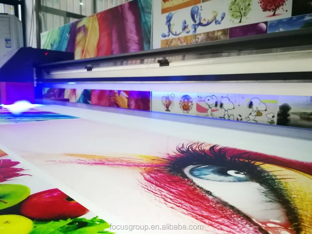 acrylic uv printer printing on ceramic uv led sticker printer 2513 uv varnish printer for wood