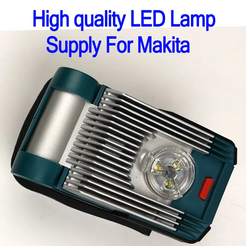 LED Work Light For Makita BL1415BL1430 BL1815 BL1830 BL1860 14.4V/18V Li-ion Battery Outdoor Lighting Work Lamp Camping Lighting