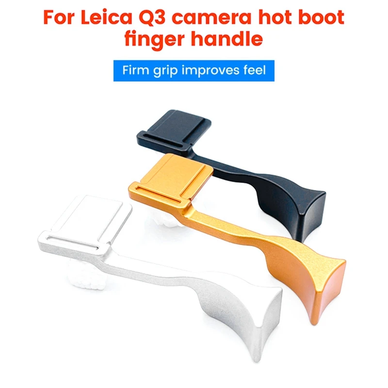 FULL-For Leica Q3 Hot Shoe Thumbtack Handle For Leica Q3 Camera Hot Shoe Cover Metal Handle Portable Protective Accessory