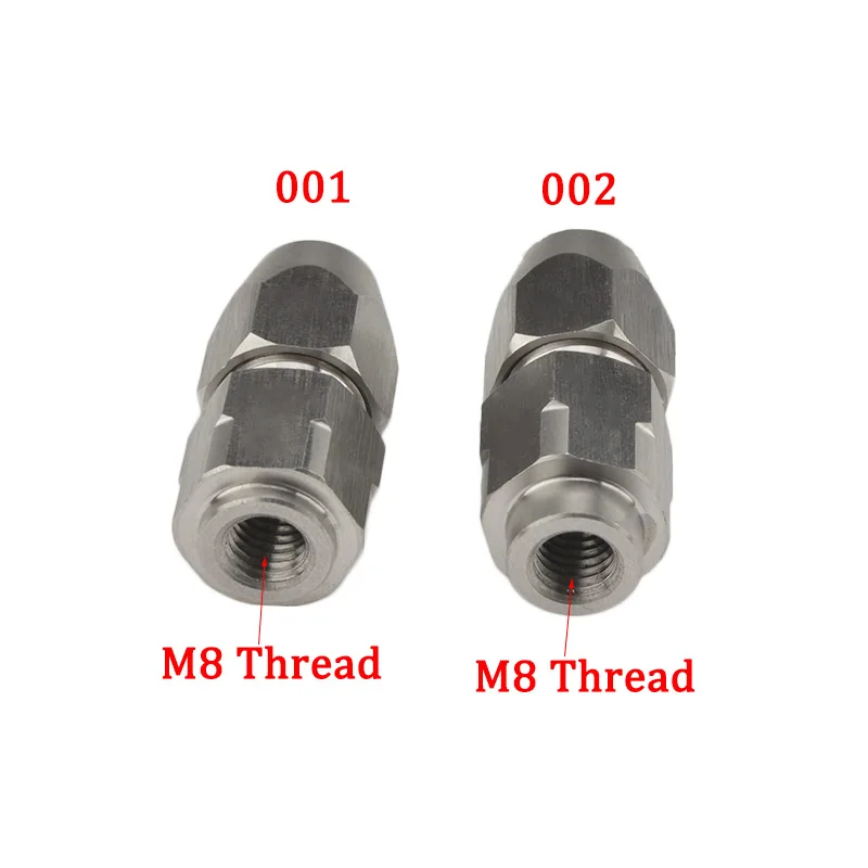 RC Boat Flexible Coupling CNC Stainless Steel M8x6.35mm Flex Collet Coupler for RC Boat Motor