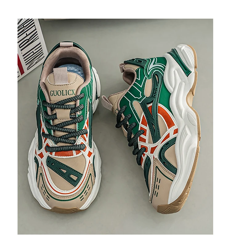 Herbst Neue Herren Freizeitschuhe Atmungsaktiv Komfortabel Erhöht Langlebig für den täglichen Arbeitsweg Streetstyle – Detail 11