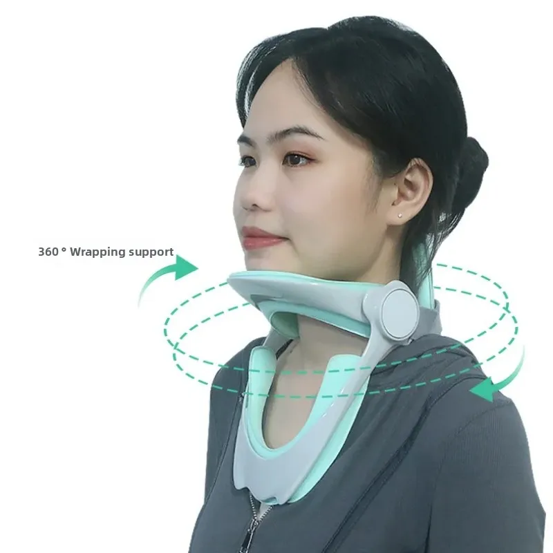 

Брекеты для шеи, поддерживающие носилки, защита позвоночника, регулируемое устройство для вытяжения шейки матки, корректор осанки, шейный воротник, здоровье