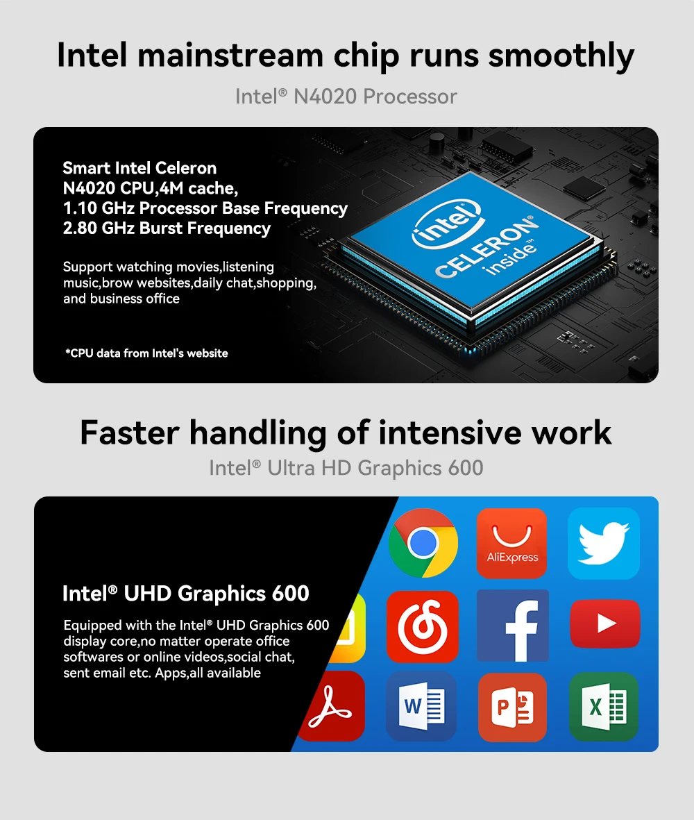 Adreamer laptop de 13,3 polegadas LeoBook13 Notebook 1920*1200 IPS Windows 10 Intel N4020 4G RAM 256G SSD portátil para negócios estudantis