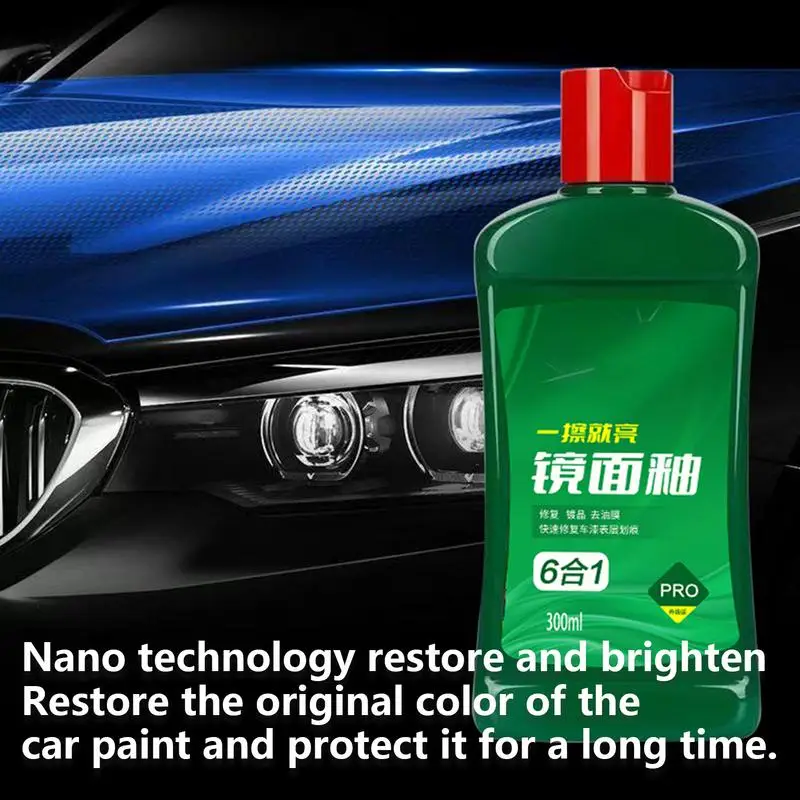 

Car Scratch Removal Wax 300ml Car Scratch Remover Car Care Wax Scratch Repair Polish Polishing Wax For Scratches Long Lasting