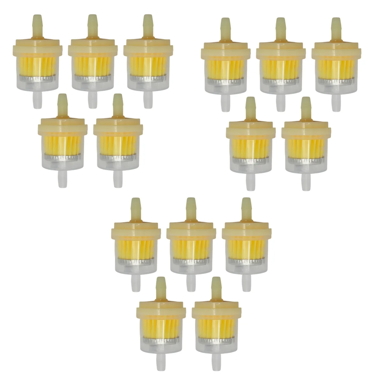 15Pcs Fuel Filter For HONDA GX120 GX140 GX160 GX200 GX240 GX270 GX340 GX390 188F 168F Motor Petrol Generator