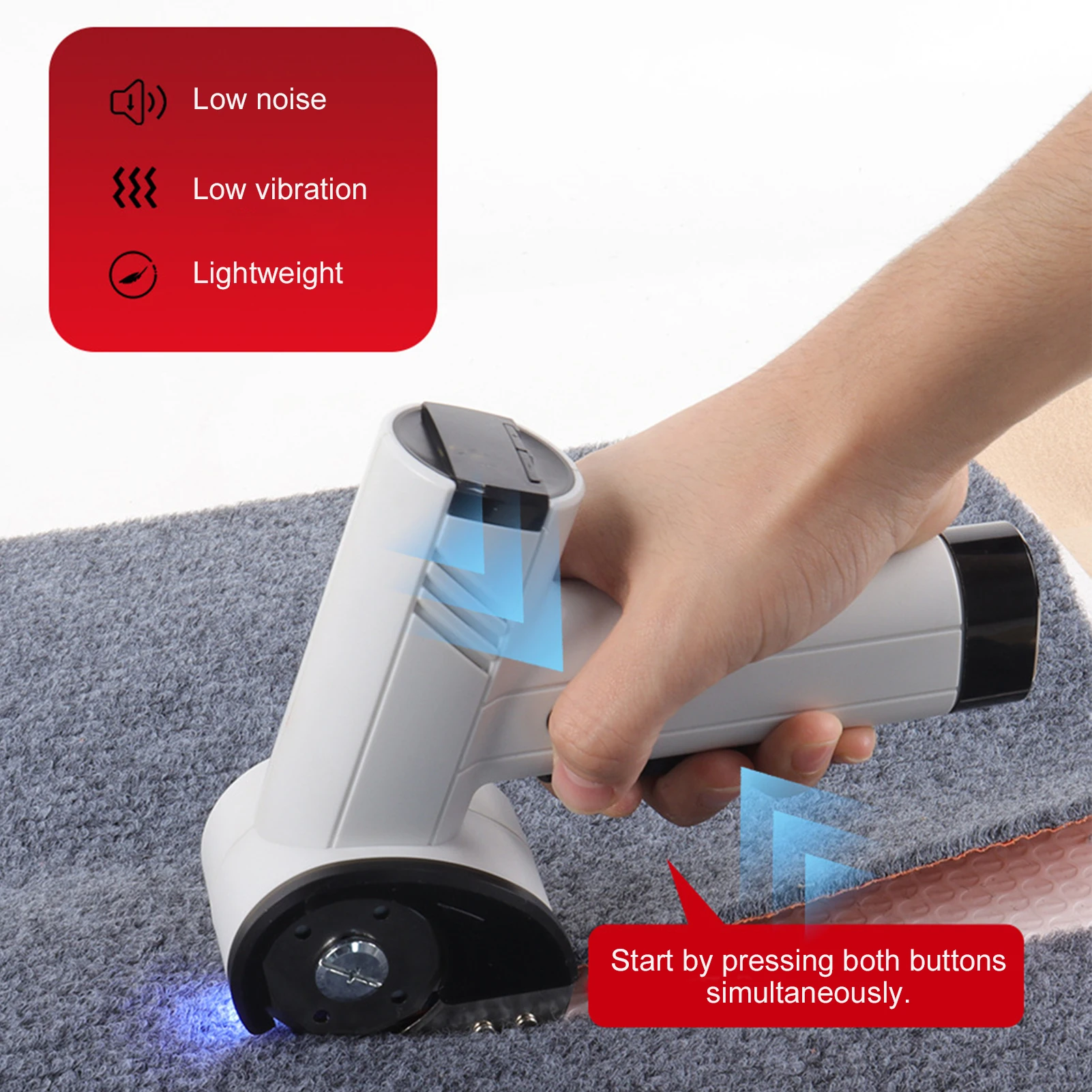 Cortador de tecido elétrico eficiente aparador de couro sem fio cortador de faca redonda 4 velocidades recarregável máquina de corte de papel para artesanato