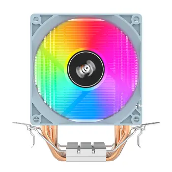 Chladič CPU Aigo 2/4/6 Heat Pipes PC Chladič 3PIN PWM Tichý RGB Ventilátor Pro Intel 1700 1150 1155 1156 1366 AM2/AM3/AM4 AMD 10 nejlepší prodej chladič AM4 - №4
