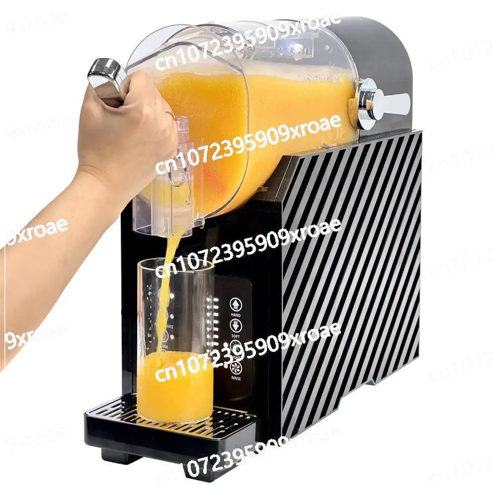 

With Quick Freezing Compact Slush Machine Snow Mud Maker Frozen Beverage Slushie Machine