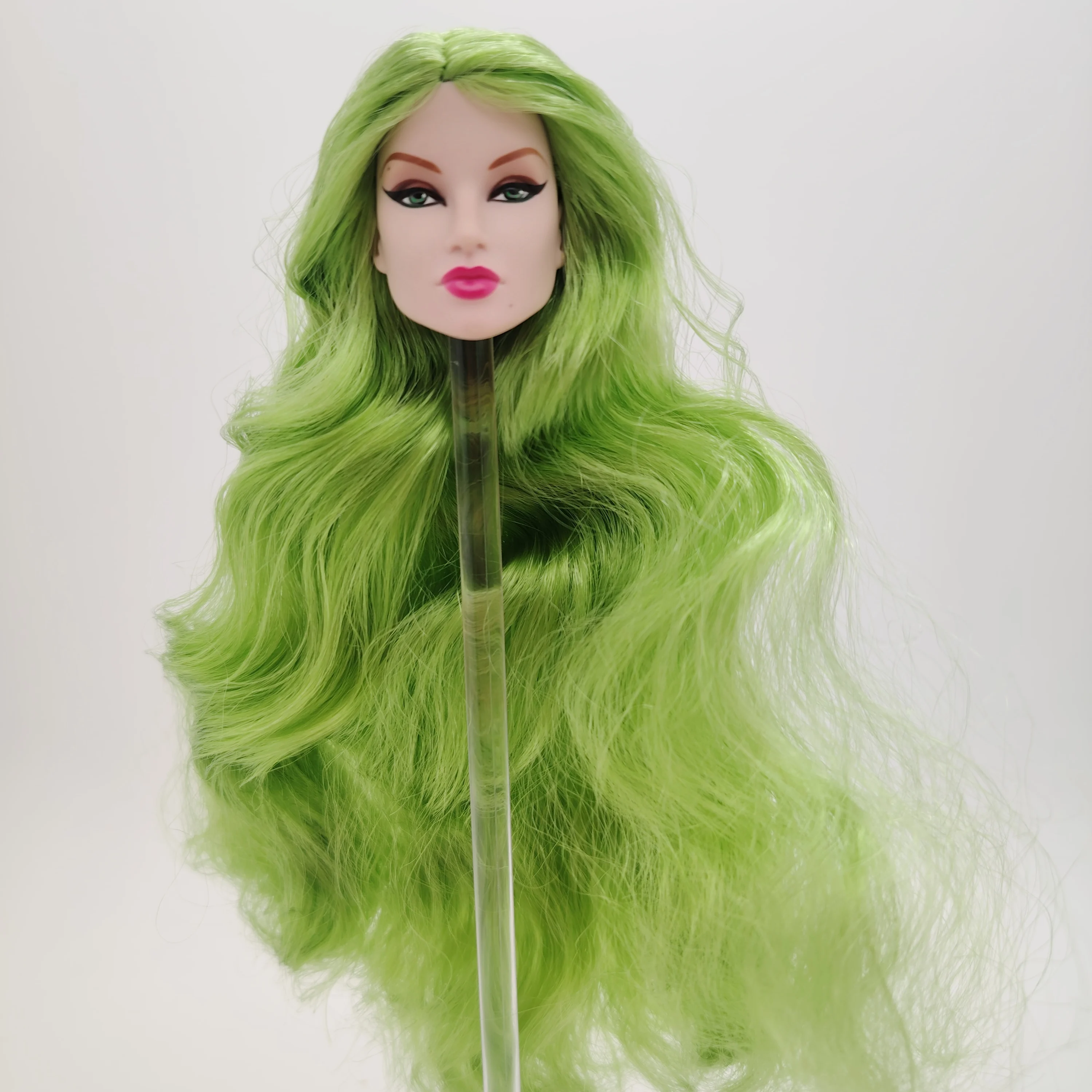 

Модная кукольная голова Fashion Royalty Color Infusion Татяна Александрова, зеленые волосы, 1/6 масштаб, для восстановления прически