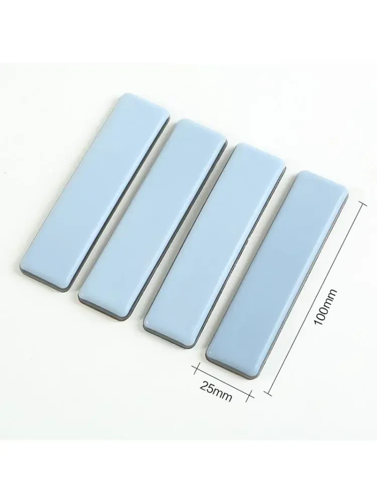 4 Pcs/Lot 25*100mm Protection Furniture Sliding Pad, Self-Adhes , Table, Chair, Foot Convenient To Move