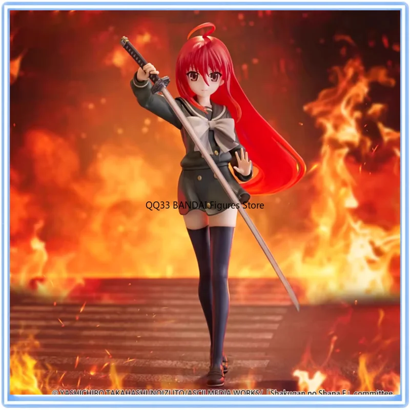

Genuine Original Trio-Try-iT Figure Shakugan No Shana Anime Action Figure SHANA Model Desktop Ornaments Collectible
