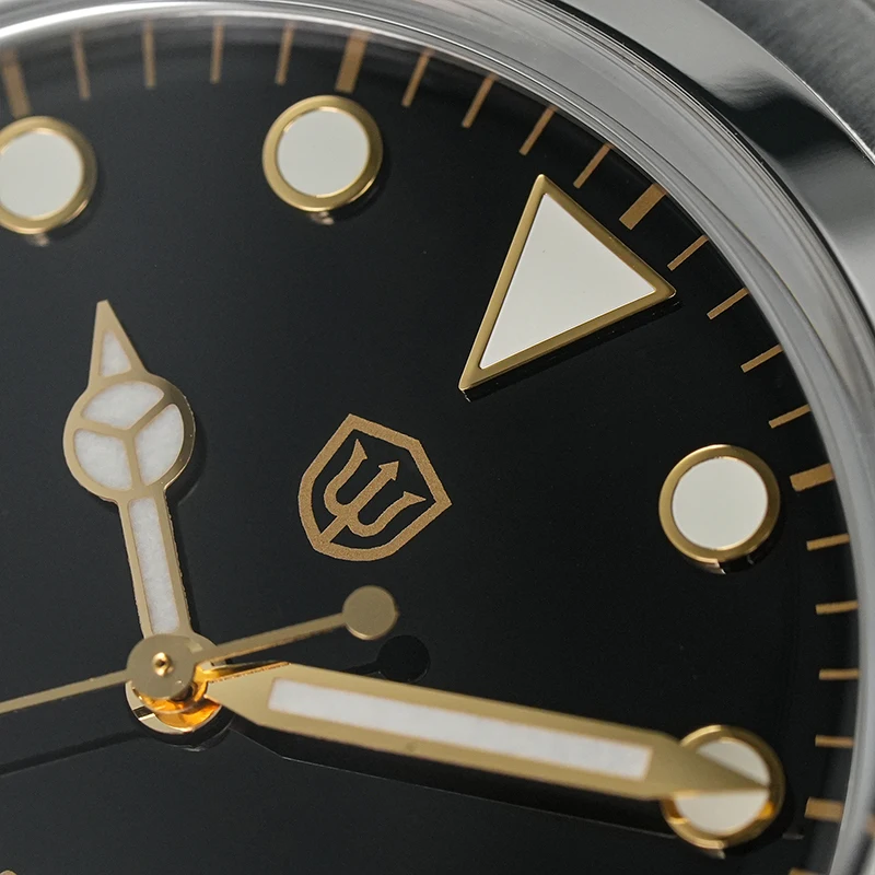 Watchdives WD1016 V3 ساعة VH31 كوارتز حركة حاوية من الفولاذ المقاوم للصدأ ساعة كوارتز 100 متر مقاوم للماء مضيئة 37 مللي متر ساعات عتيقة