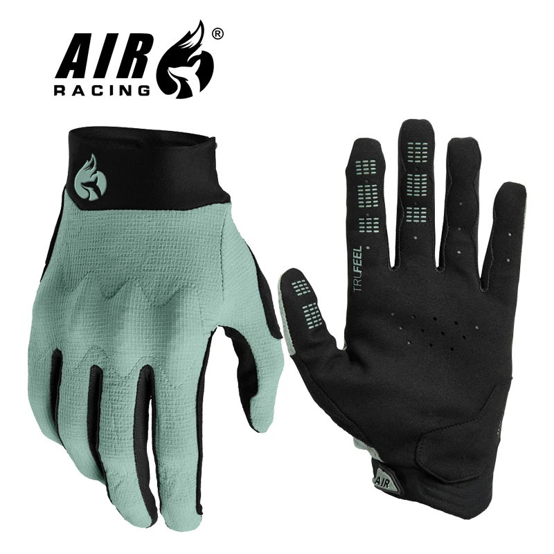 ถุงมือจักรยานเสือภูเขาแบบทัชสกรีนถุงมือรถจักรยานยนต์3สีถุงมือกันลื่น2023สำหรับผู้ชาย