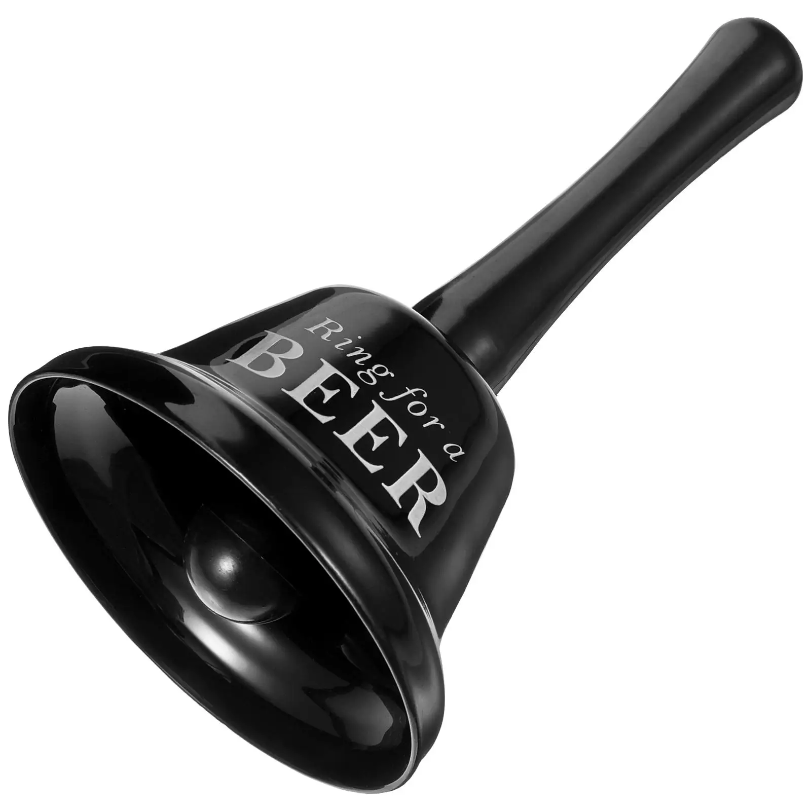 

Decoration Alphabet Hand Bell Cafe Bachelor Party Service Ringing Black Letter Bar Child