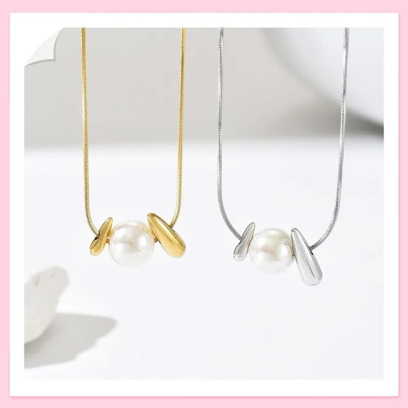 

Necklace, Fashion Niche High Sense Foreign Trade New Pearl Pendant Necklace Jewelry