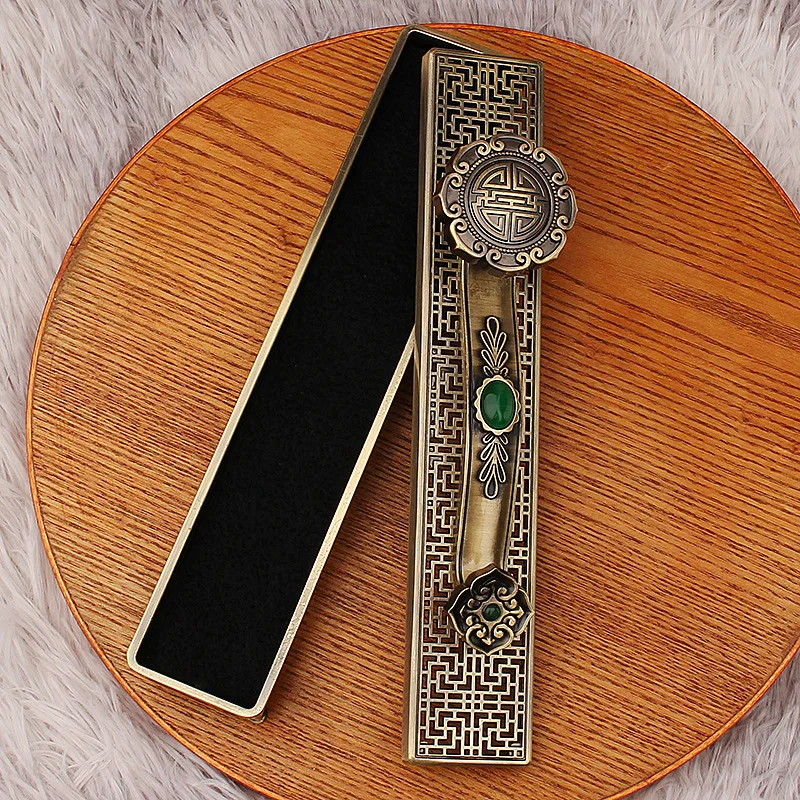 

Antique Style Ruyi Lying Incense Burner Home Tea Table Decoration Gift Sandalwood Incense Box Agarwood Incense Holder Home Incen