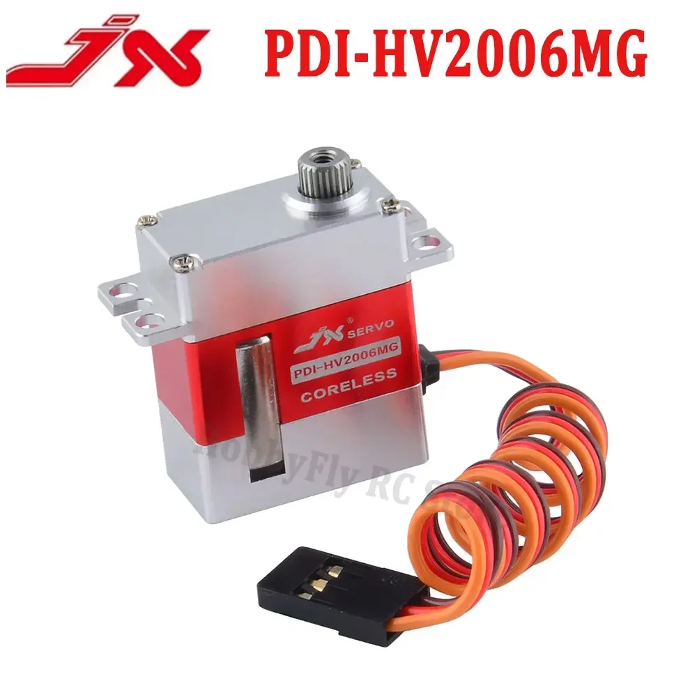 Jx Servo PDI-HV2006MG 6.2Kg Metalen Versnelling Volledige Cnc Coreless Hv Digitale Servo Voor Rc Zweefvliegtuig 500 Klasse Heli Staart En Swashplate