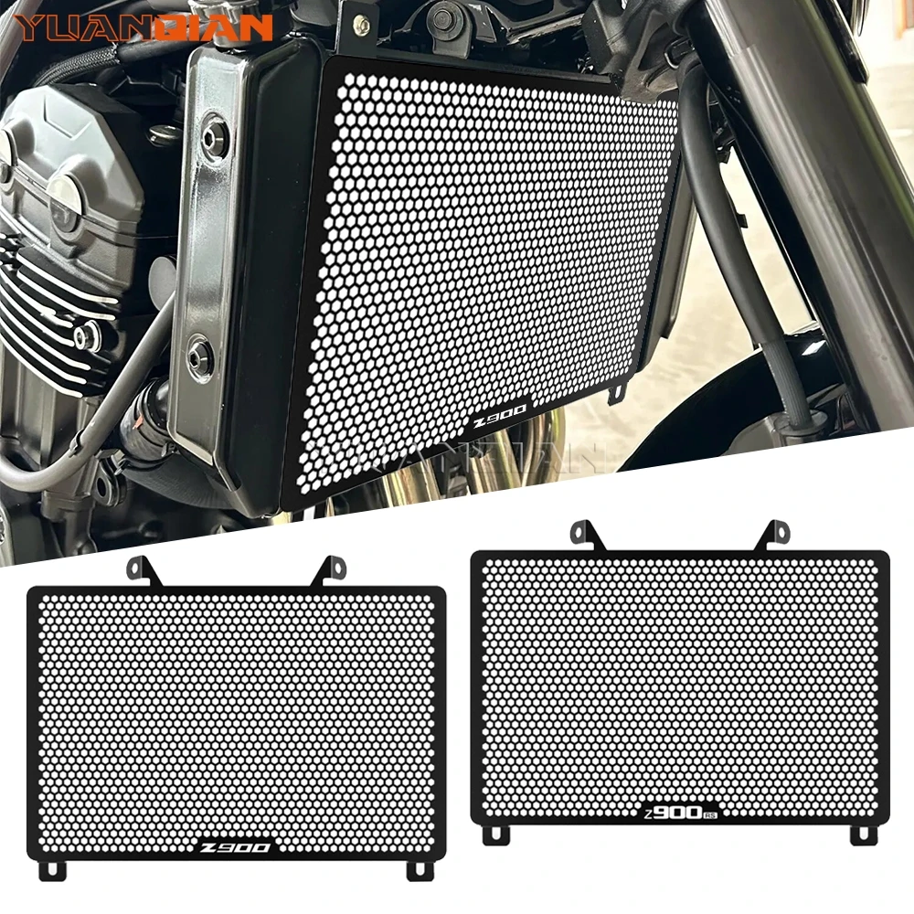 

For KAWASAKI Z900 Z900RS Z 900 SE 2017 2018 2019 2020 2021 2022 2023 2024 2025 Motorcycle Radiator Grille Guard Cover Protection