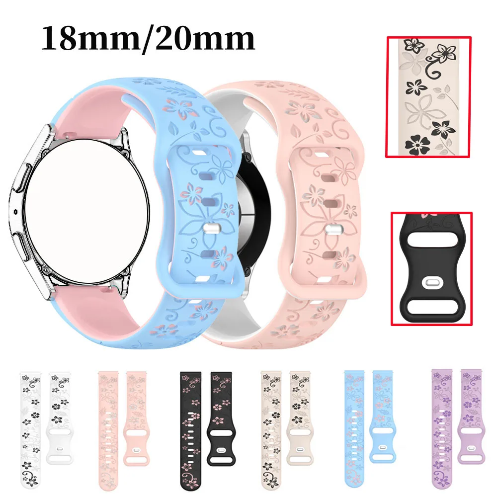 18mm 20mm Uhrenarmband für Garmin Vivoactive 4S Vivoactive 5 3 Venu Sq 2 Plus Forerunner 165 55 645 245 Silikonarmband Zubehör