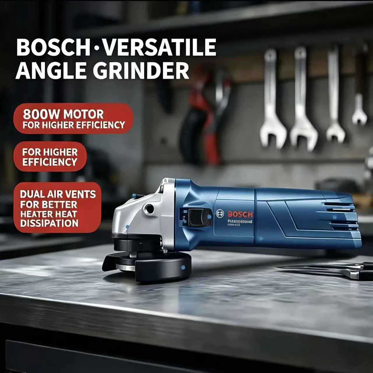 meuleuse-d'angle-bosch-gws-800-polisseuse-portable-filaire-brosse-de-meulage-machine-de-decoupe-professionnelle-outil-electrique