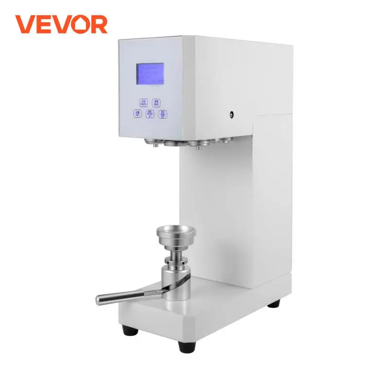 VEVOR 370W Electric Seamer Semi-Automatic Tin Can Sealer Machine Anti-Corrosion 56 MM/2.2 Inch Diameter for Glass Paper Iron Can
