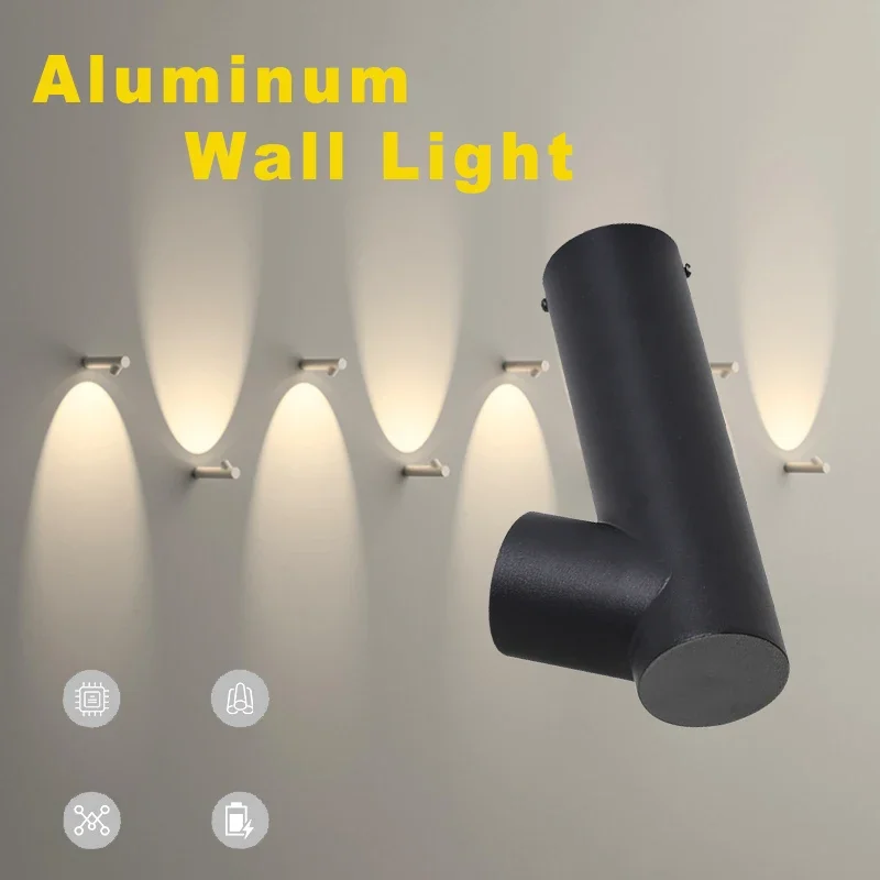 Lámpara de pared de bambú Simple para exteriores, impermeable, decoración de jardín, patio, iluminación interior, sala de estar, dormitorio, mesita de noche, luces creativas