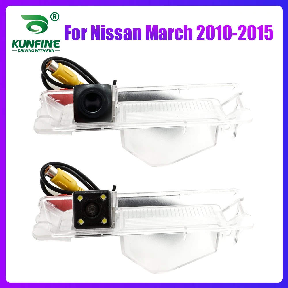 For Nissan March 2010-2015 Wireless HD Rear View Camera Night Vision Parking Assistance Car Rear Backup Camera Waterproof