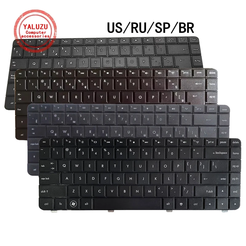 

Новая английская/Русская/испанская/бразильская Клавиатура для ноутбука HP G42 CQ42 CQ42-100