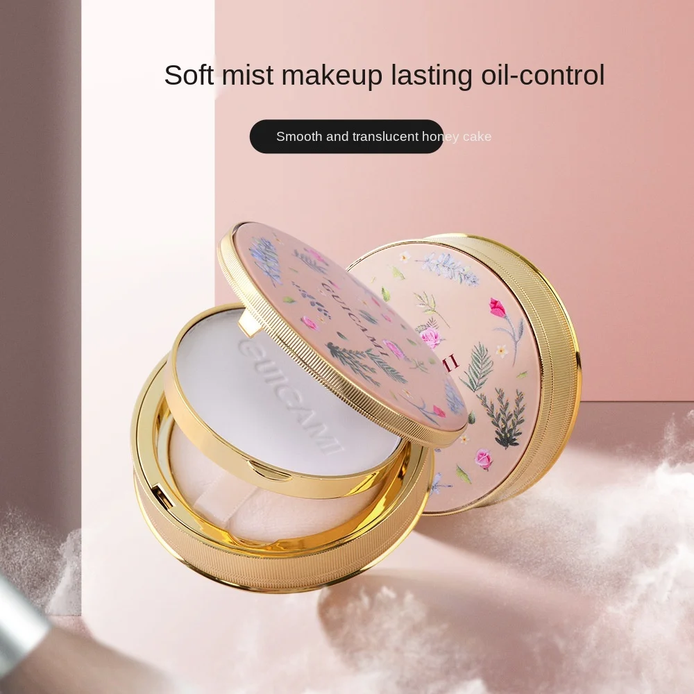 Natural Full Coverage 2Layers Loose Face Powder Long Lasting Waterproof Face Foundation Makeup cosmetics Make up poudre libre