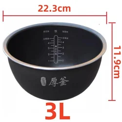 Original new rice cooker for MI IH Rice cooker IHFB01CM replace the original new inner bowl