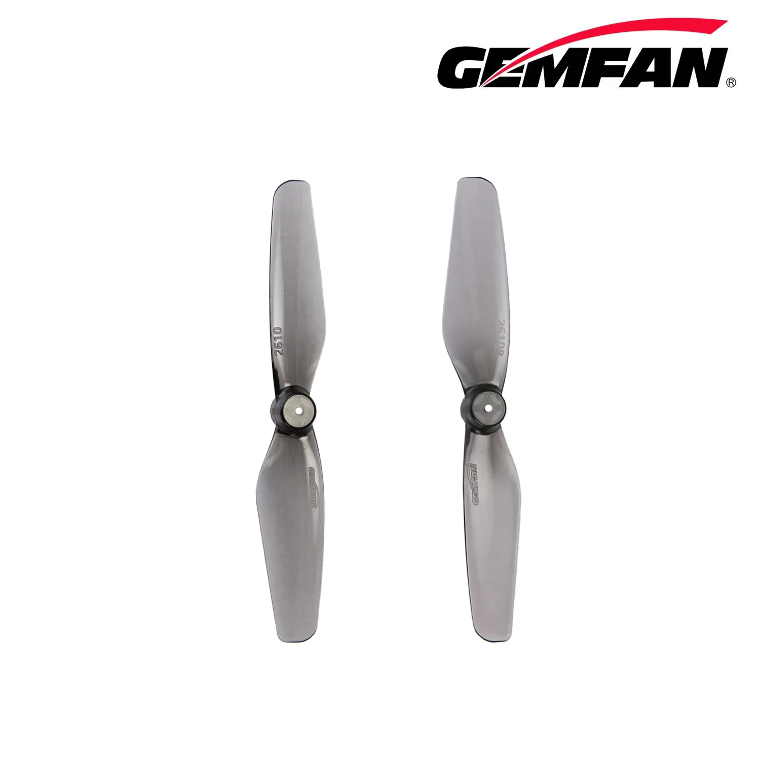 2610 Props Gemfan 2.6 inch 2 Blades Propeller 1mm/1.2mm/1.4mm/1.5mm As Hubs voor RC FPV Racing Drones Voetbal Freestyle 8 Paar/16