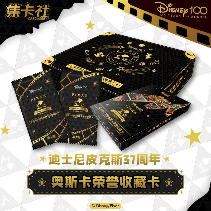 Animazione genuina Disney Pixar 37th Anniversary Disney Series Card Oscar Honor Collection Card Limited Combo Card regalo giocattolo per bambini