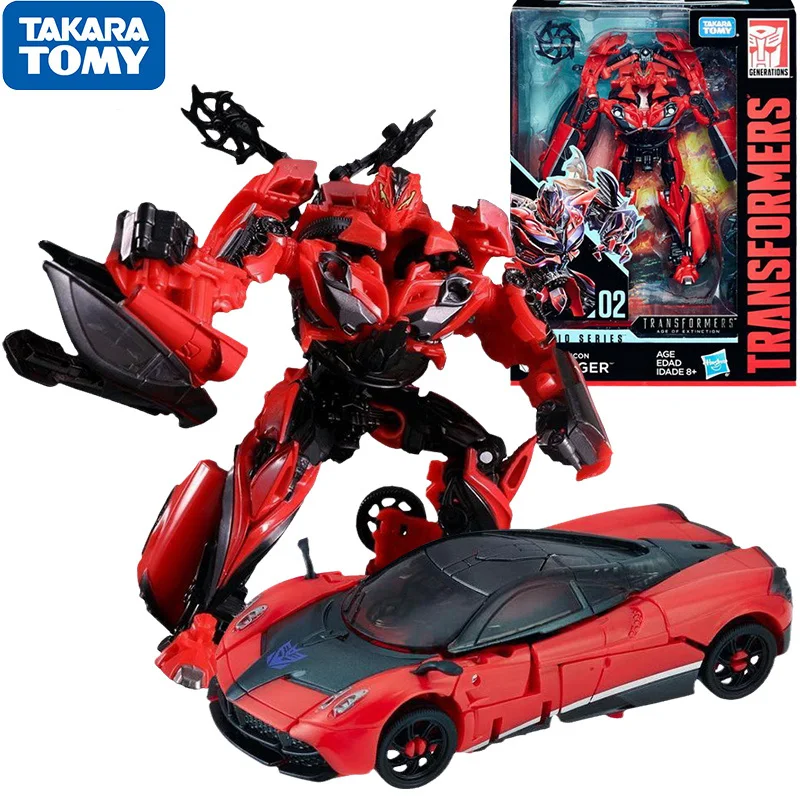 

TRANSFORMERS STUDIO SERIES 02 SS02 DELUXE CLASS DECEPTICON STINGER Robot Figure Anime Action Model Toys Gift For BOY