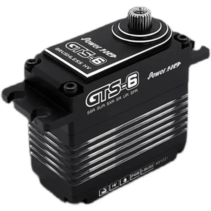 

Power HD GTS-6 GTS-7 high-voltage brushless standard servo support Flysky i-BUS2 is applicable to 1:10 1:8 RC car