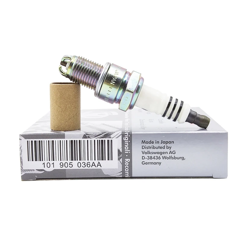 4PCS 101905036AA New High Quality Spark Plug Candle For VW 101 905 036AA BUR6ET Car Accessories