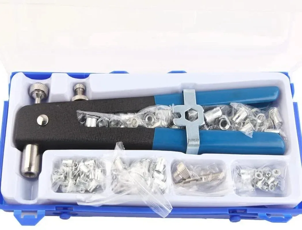 Heavy Duty Cego Rivet Nut Kit Set, Ferramenta Riveter, Gun Thread, Ferramenta Inserir Rosca, 86pcs