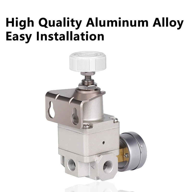 Zawór redukcyjny ciśnienia Airtac Pneumatyczny precyzyjny zawór regulacji ciśnienia GPR200-06/300-08/10/400-15H/LM