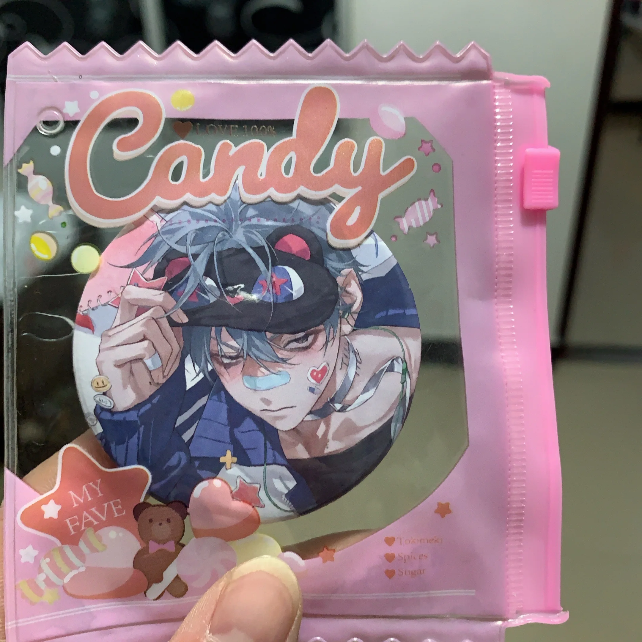 2 قطعة/المجموعة أنيمي الغريبة المرحلة دبابيس صفيح تيل ايفان شارات الكرتون الشكل دبابيس ظهره اكسسوارات الدعائم لصديق هدية #4