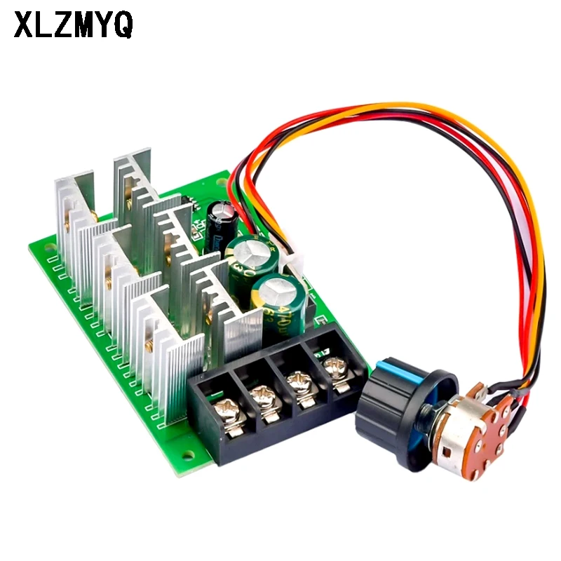 DC 9-55V 40A 2000W PWM DC 모터 속도 레귤레이터 고전력 선형 속도 제어 9V 12V 24V 36V 48V 모터 제어