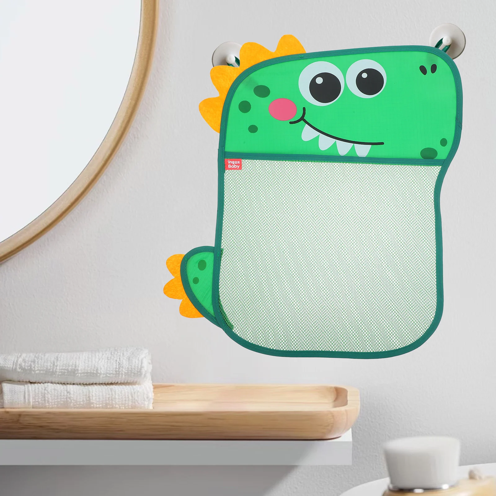 Toy Storage Bag Kid Hanging Bath Holder Organizer Toys Bathtub Toddler Bathroom Container