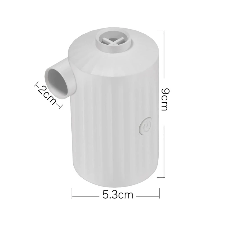 USB Electric Air Pump Portable Wireless Air Pump Inflatable Mattress Pump Inflator&Deflator Pool Pump for Camping Boats