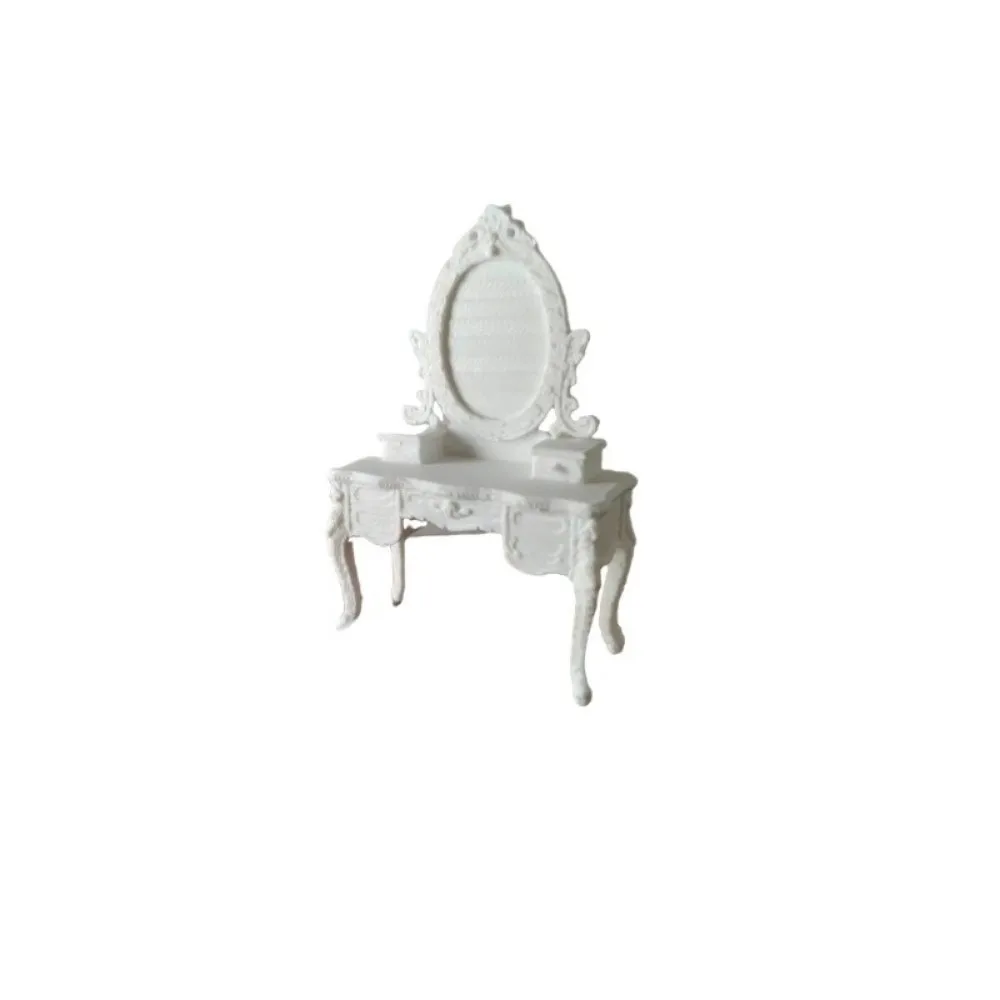 

1:12 Dollhouse Simulation Sofa Mini Multistyles European Style Sofa Model Miniature Stool Chairs